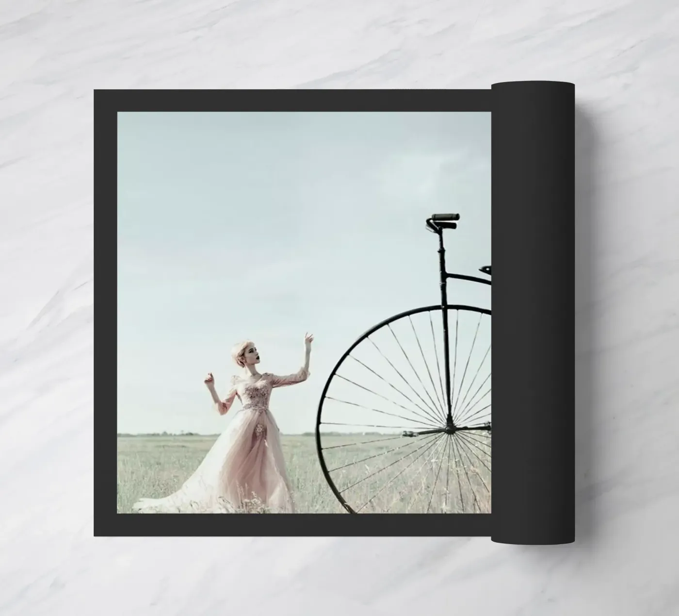 Big World doormat by Jovana Rikalo