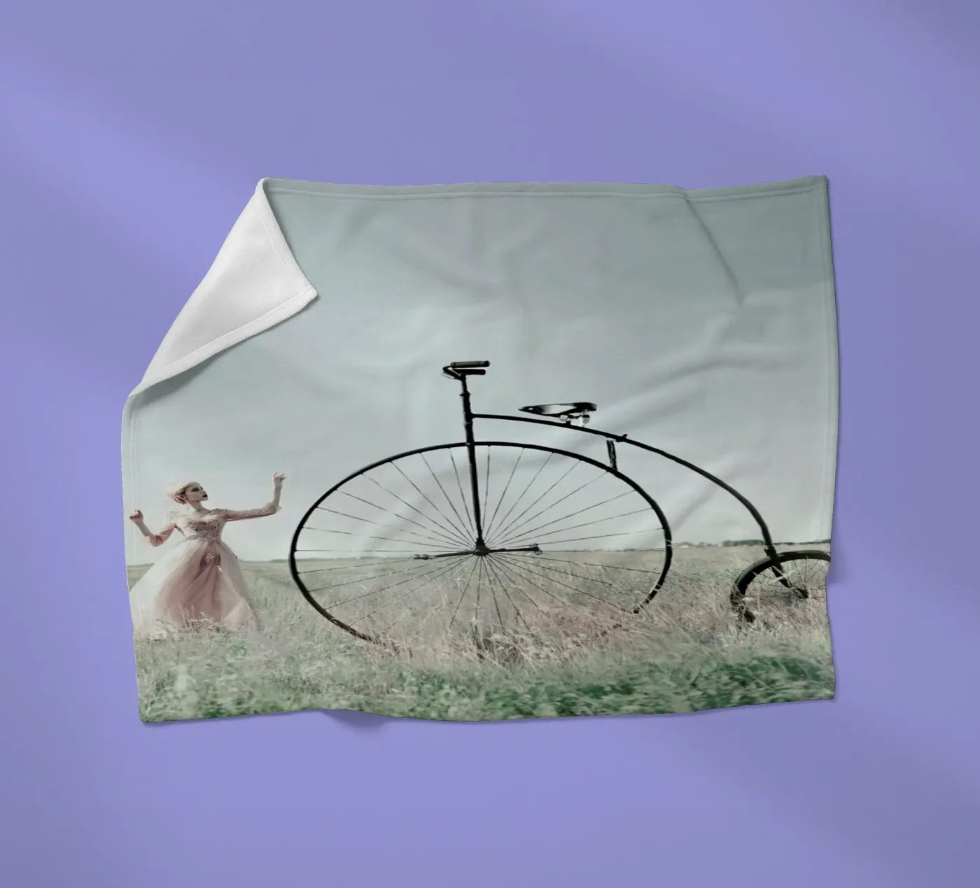 Big World Fleecedecke von Jovana Rikalo