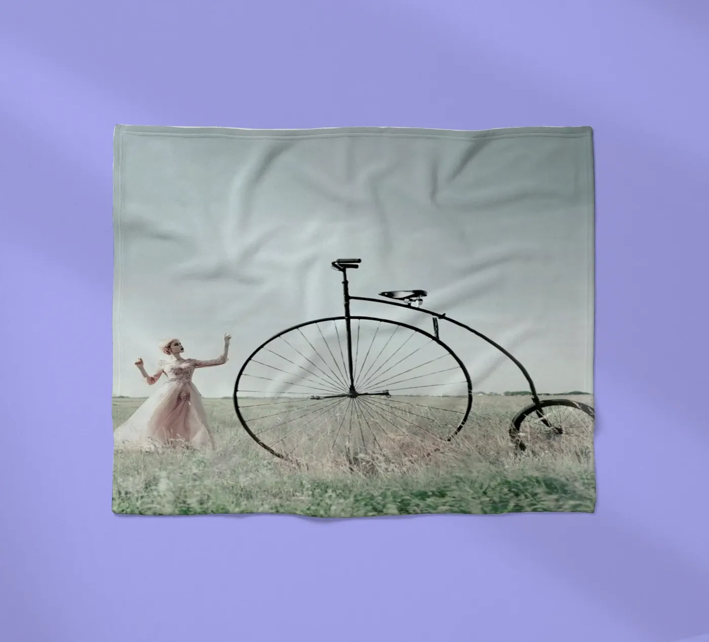 Big World Fleecedecke von Jovana Rikalo