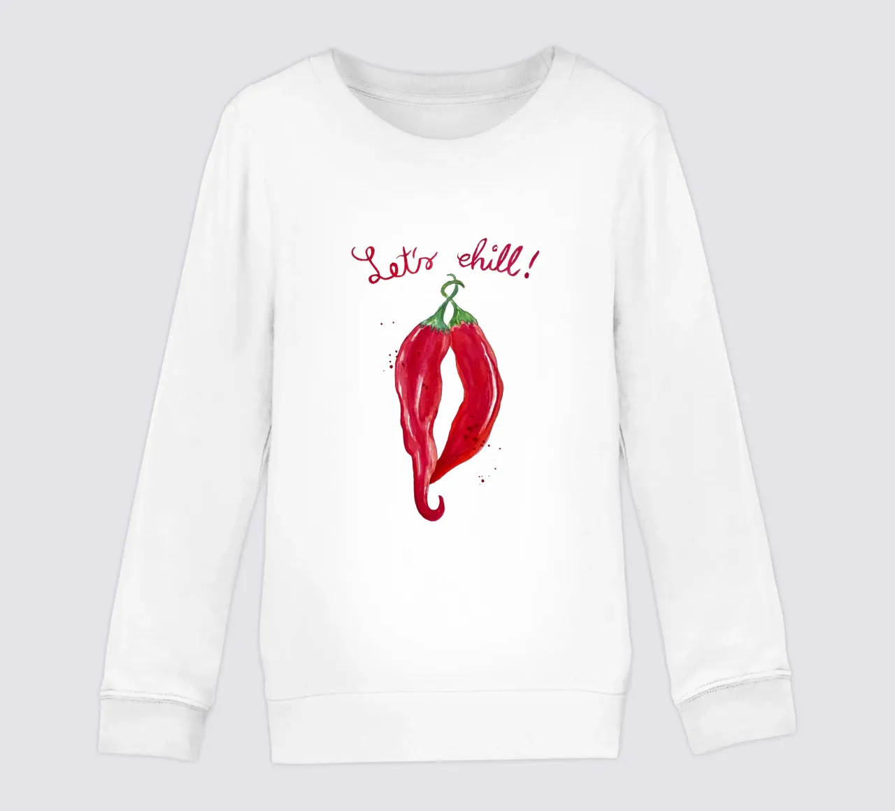 Chilling Chilies felpa bambino da Illustration Raissa Oltmanns
