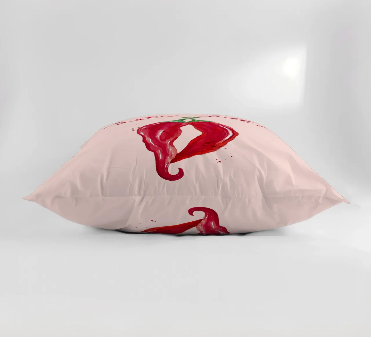 Chilling Chilies decorative cushion by Illustration Raissa Oltmanns