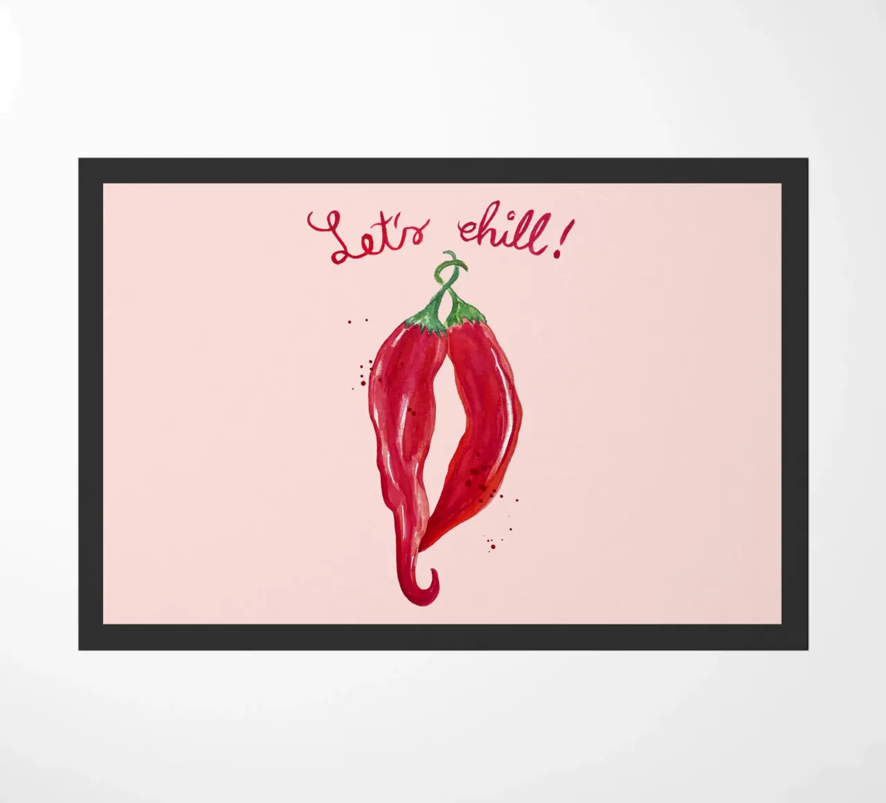 Chilling Chilies zerbino da Illustration Raissa Oltmanns