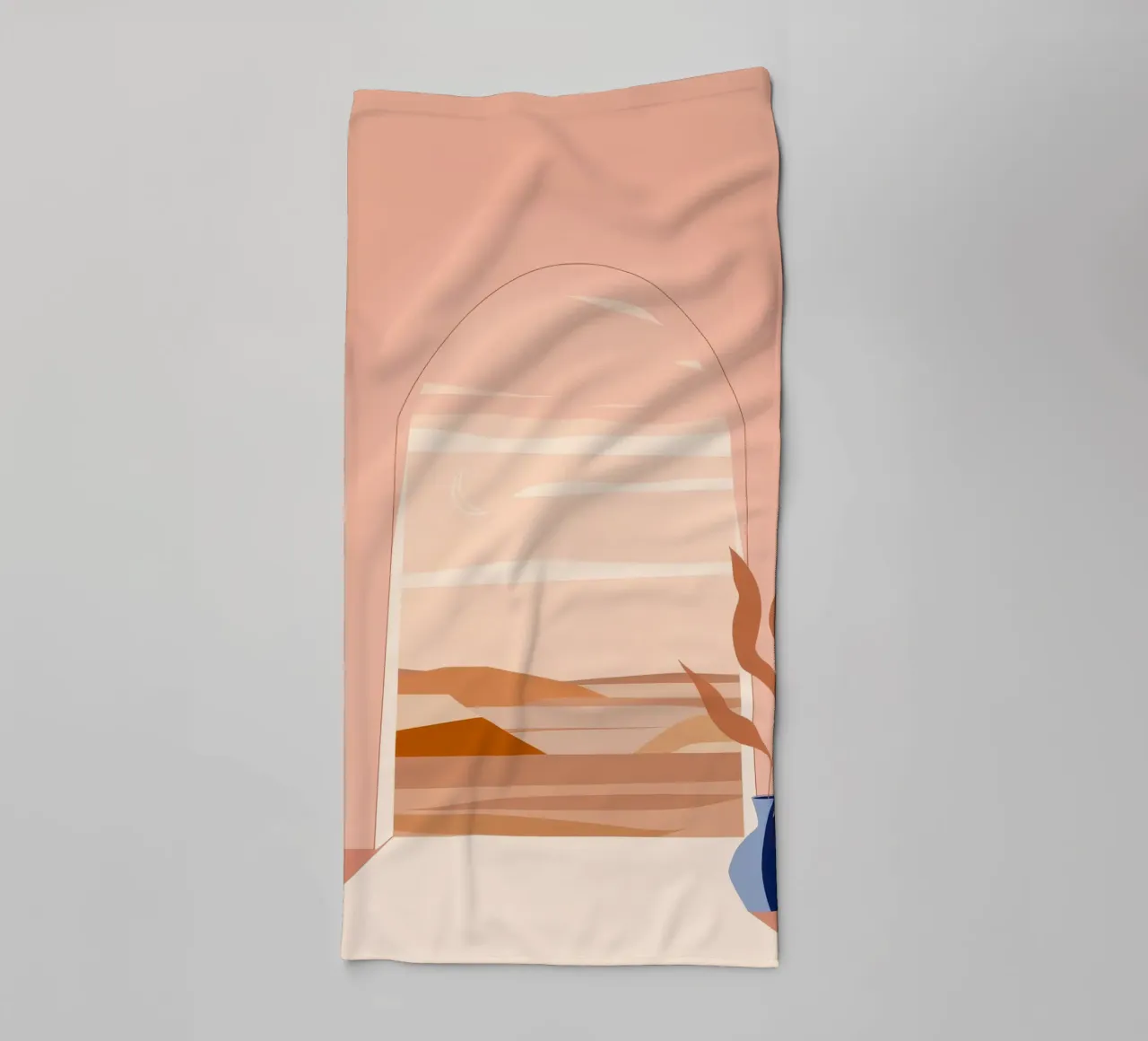 Desert Archway View towel by Demar Galleria