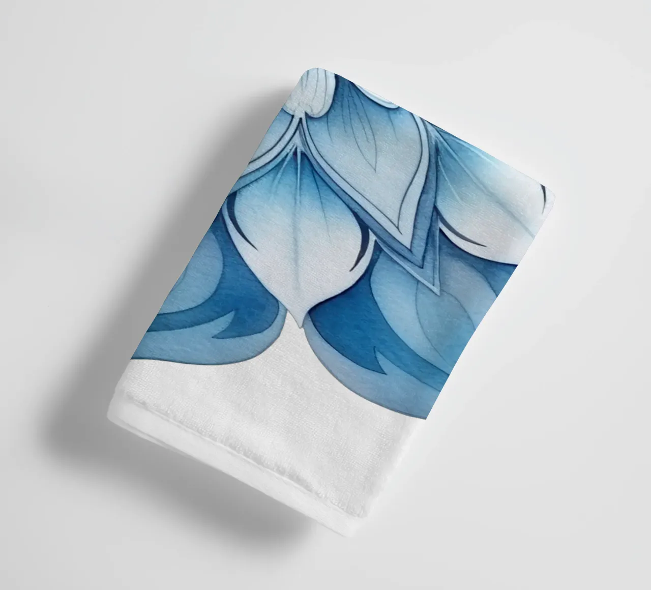 Mandala smerigliato ad acquerello asciugamano da bagno da Spiritual Touch