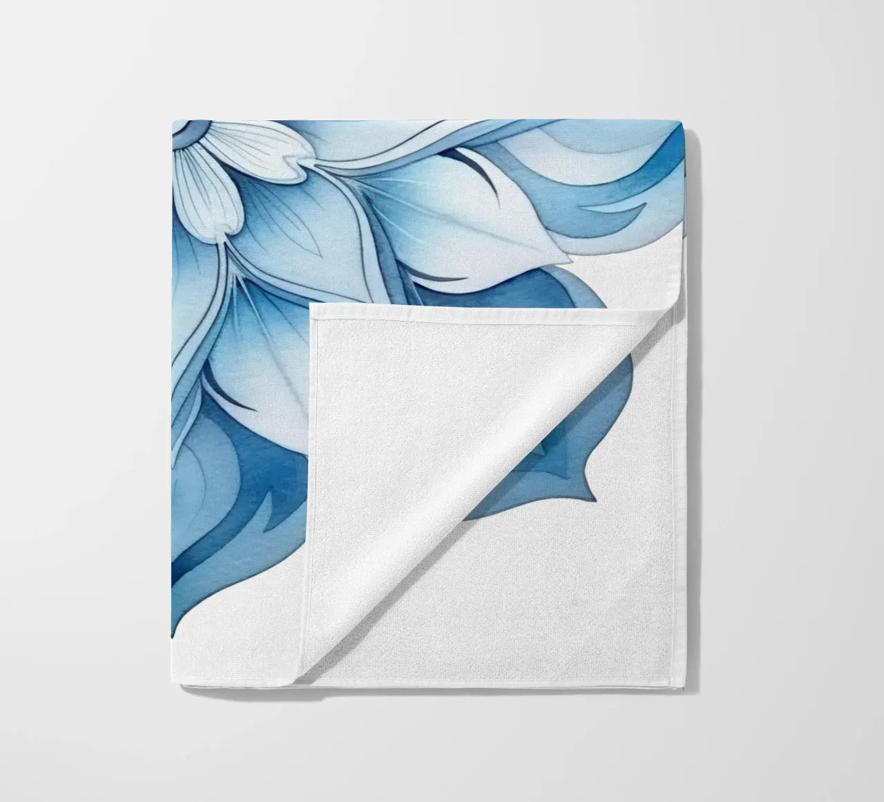 Mandala smerigliato ad acquerello telo mare da Spiritual Touch