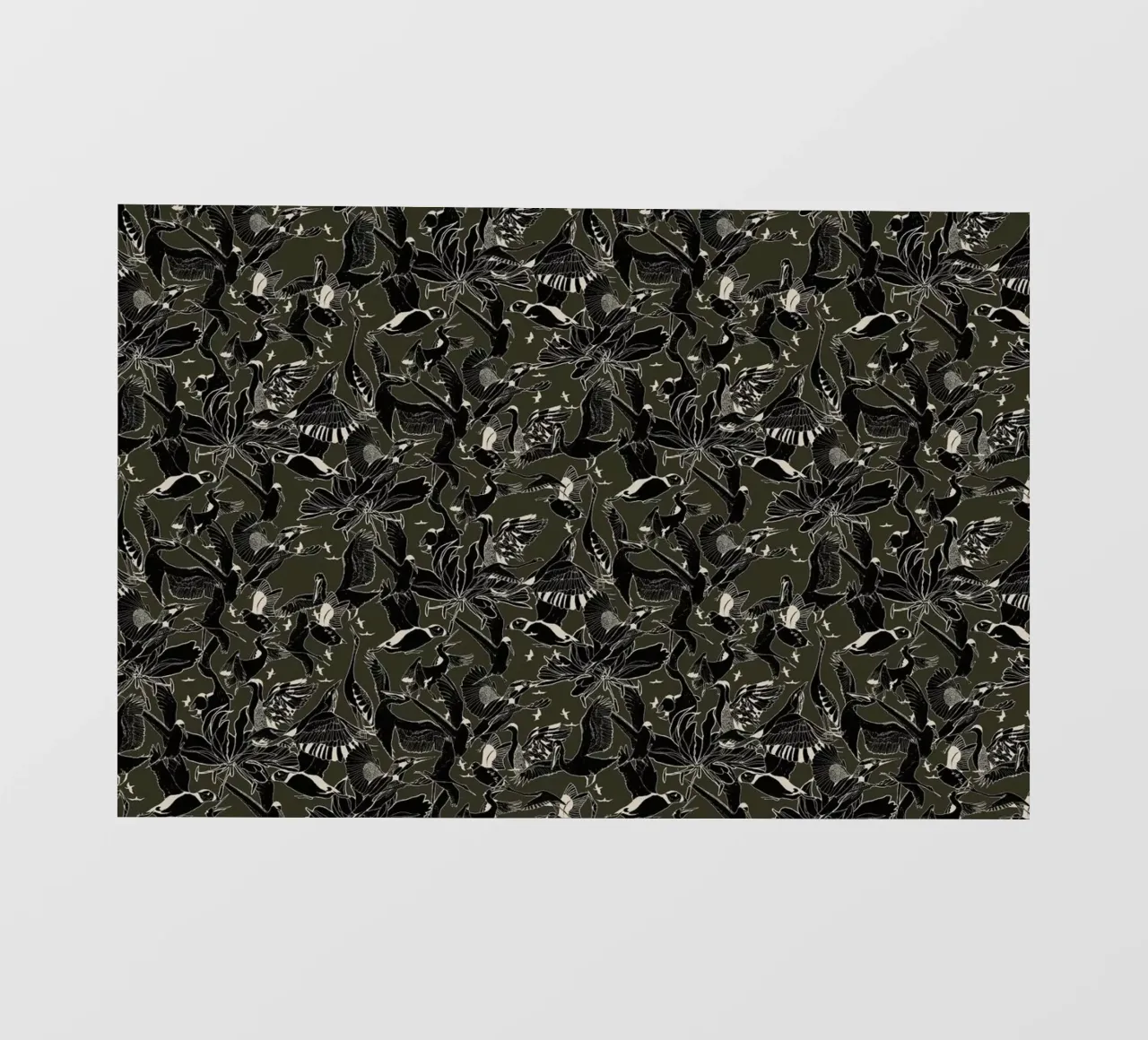 Birds Flight telo in pvc da Giulio Iurissevich