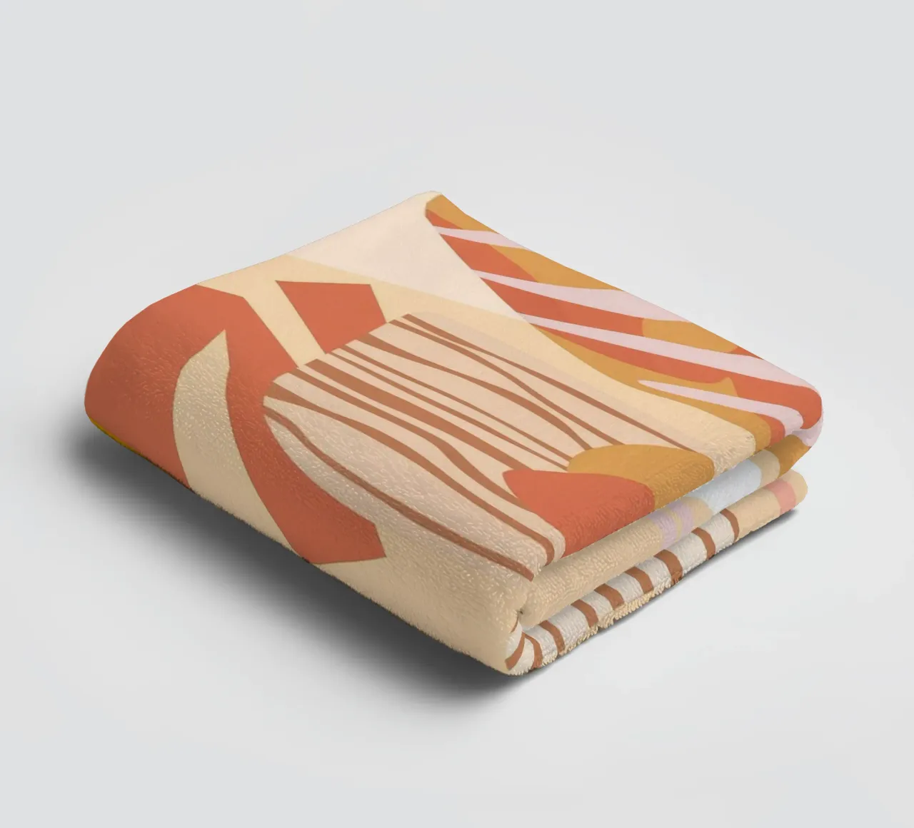 Abstract Food Art towel by Demar Galleria