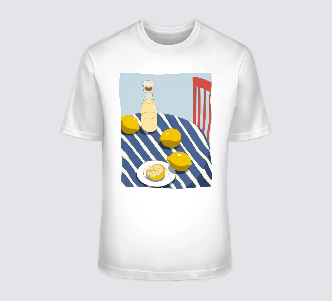 Lemonade on Table t-shirt by Demar Galleria