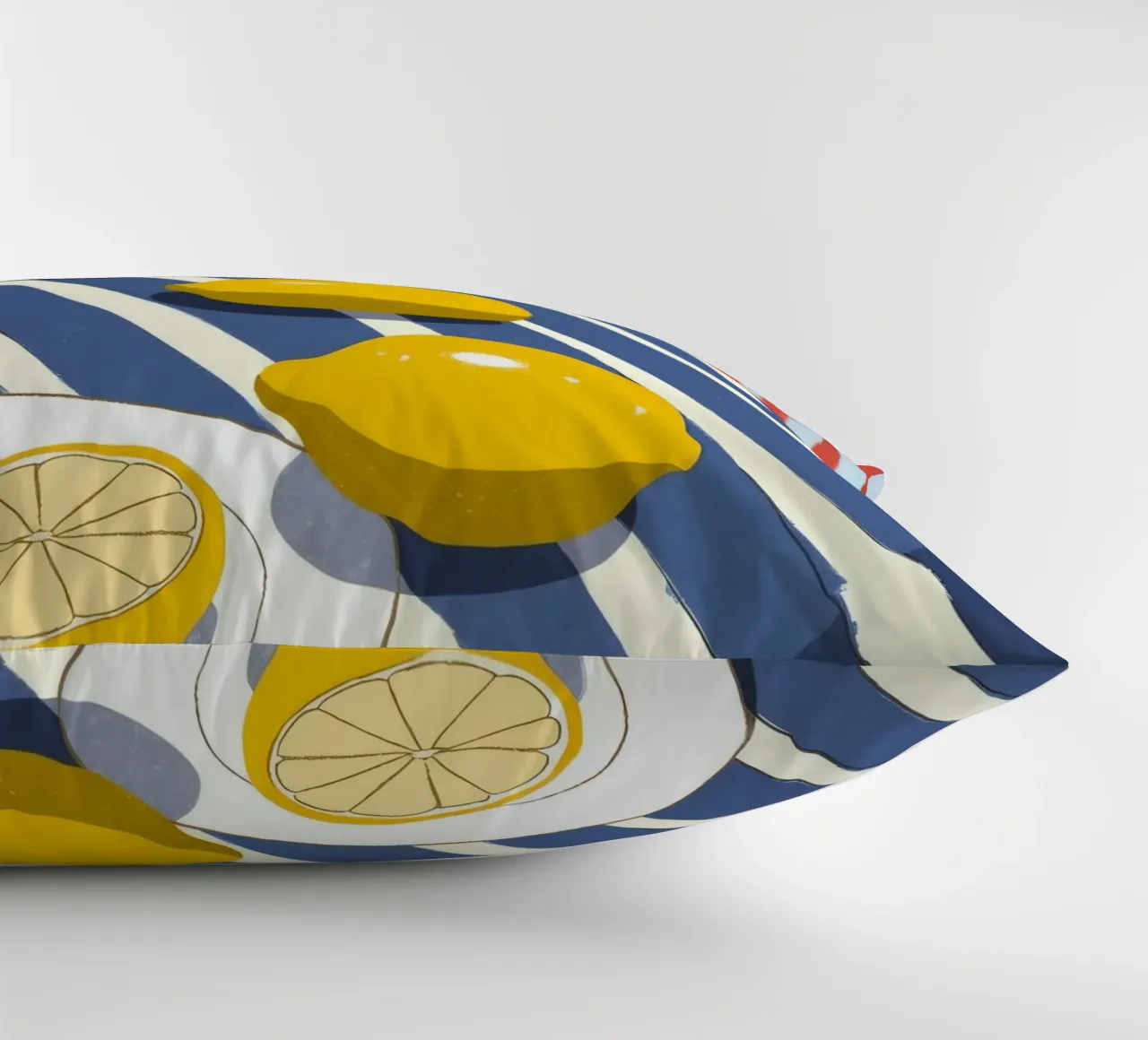Lemonade on Table decorative cushion by Demar Galleria