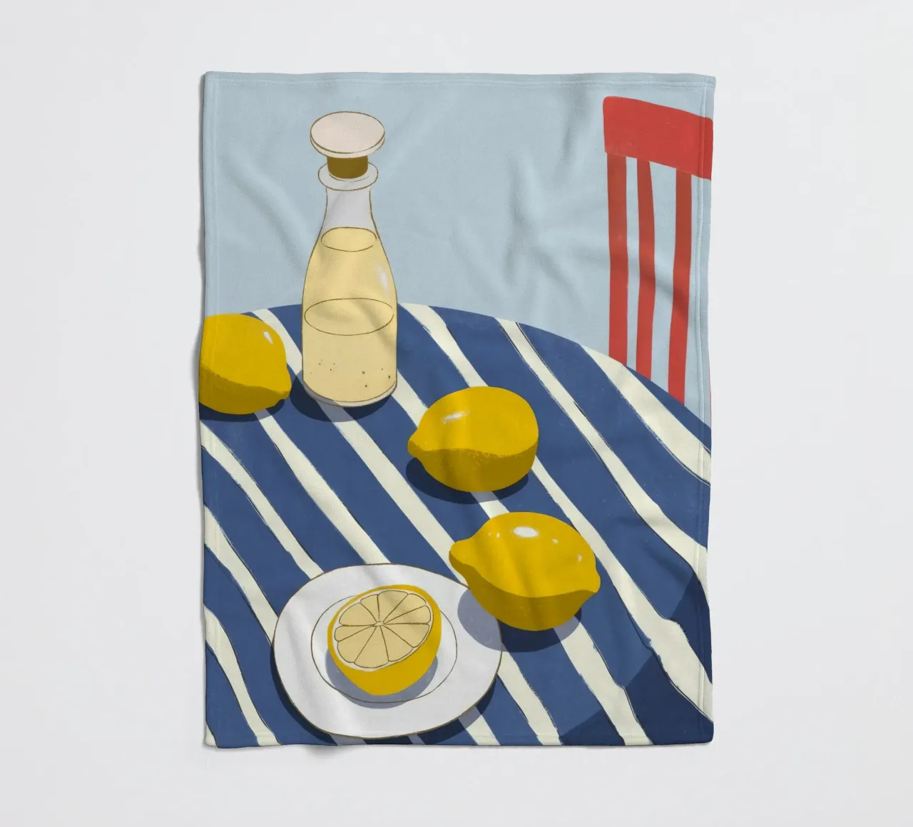 Limonata sul tavolo coperta in pile da Demar Galleria
