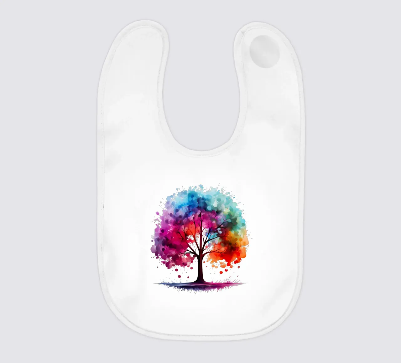Albero della vita colorato bavaglino da Spiritual Touch