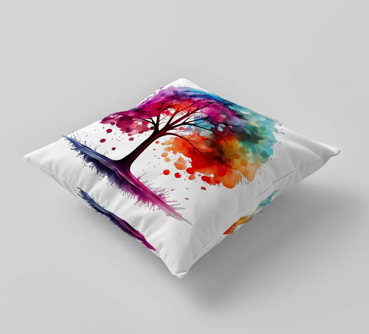 Albero della vita colorato cuscino da Spiritual Touch