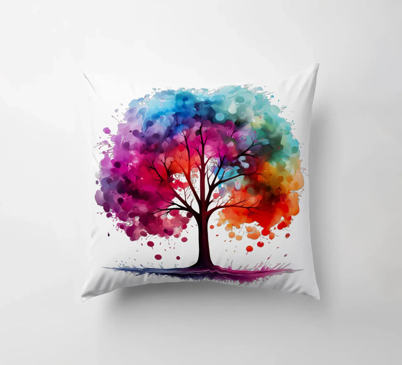 Albero della vita colorato cuscino da Spiritual Touch