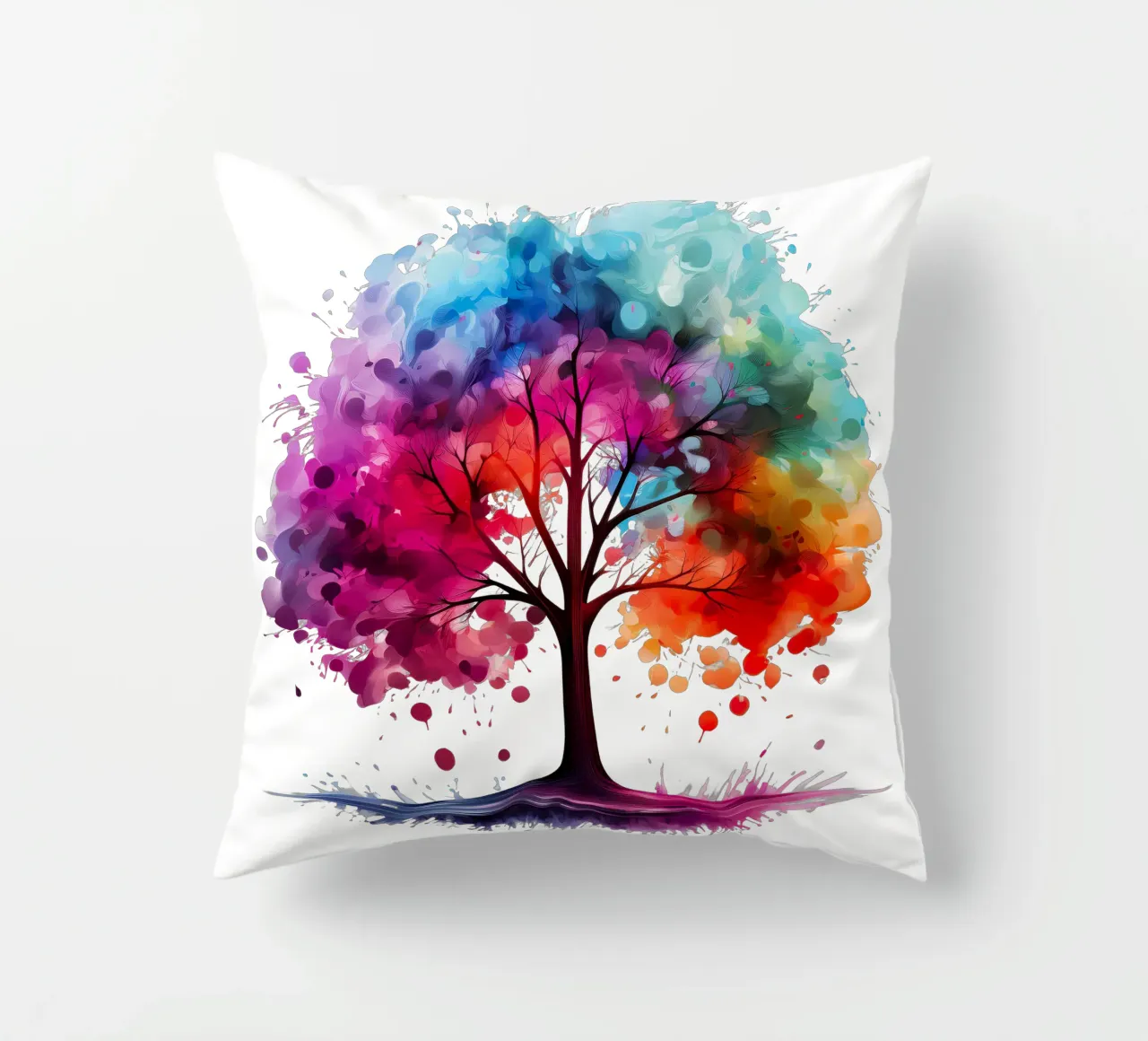 Albero della vita colorato cuscino da Spiritual Touch
