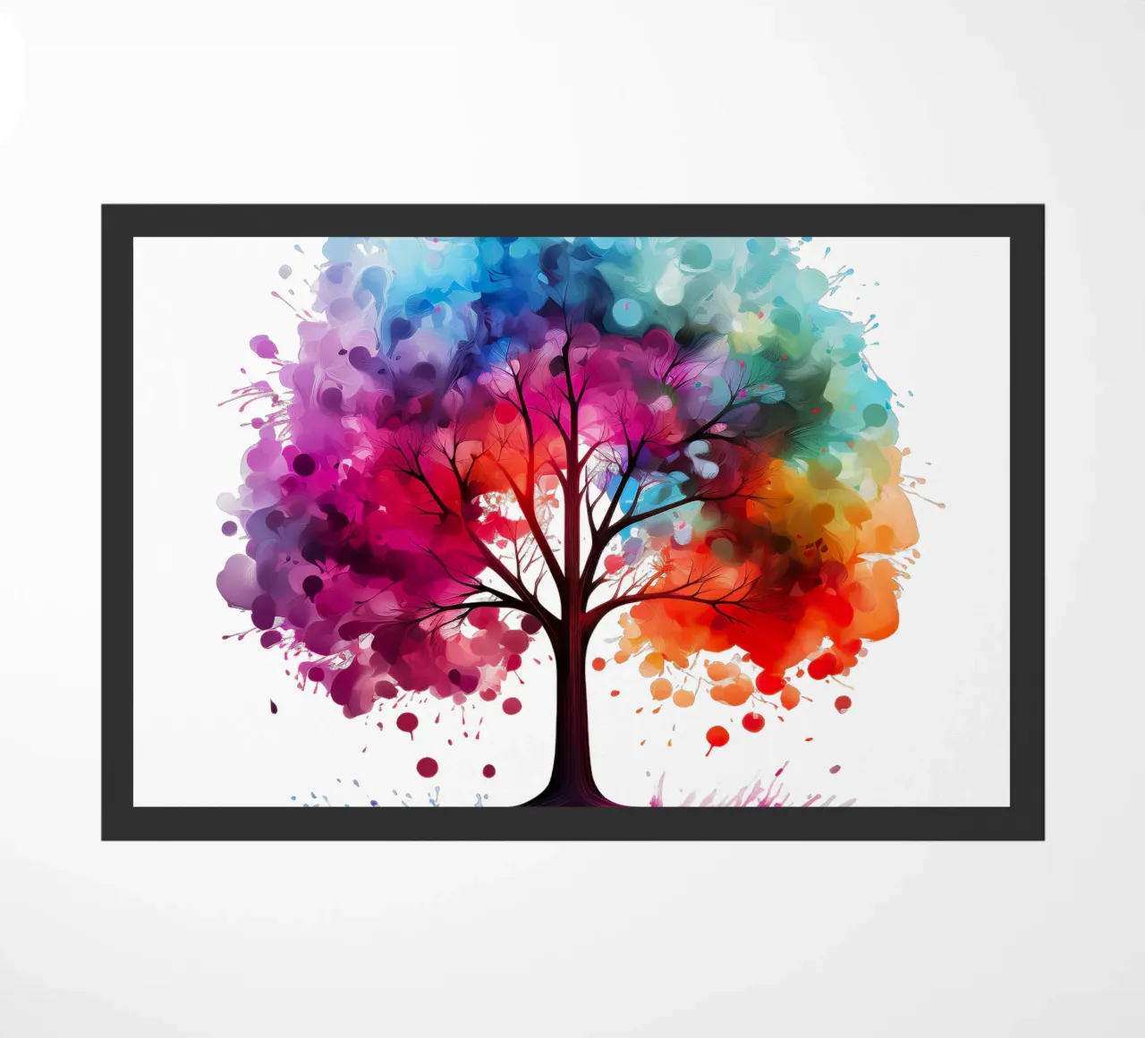 Albero della vita colorato zerbino da Spiritual Touch