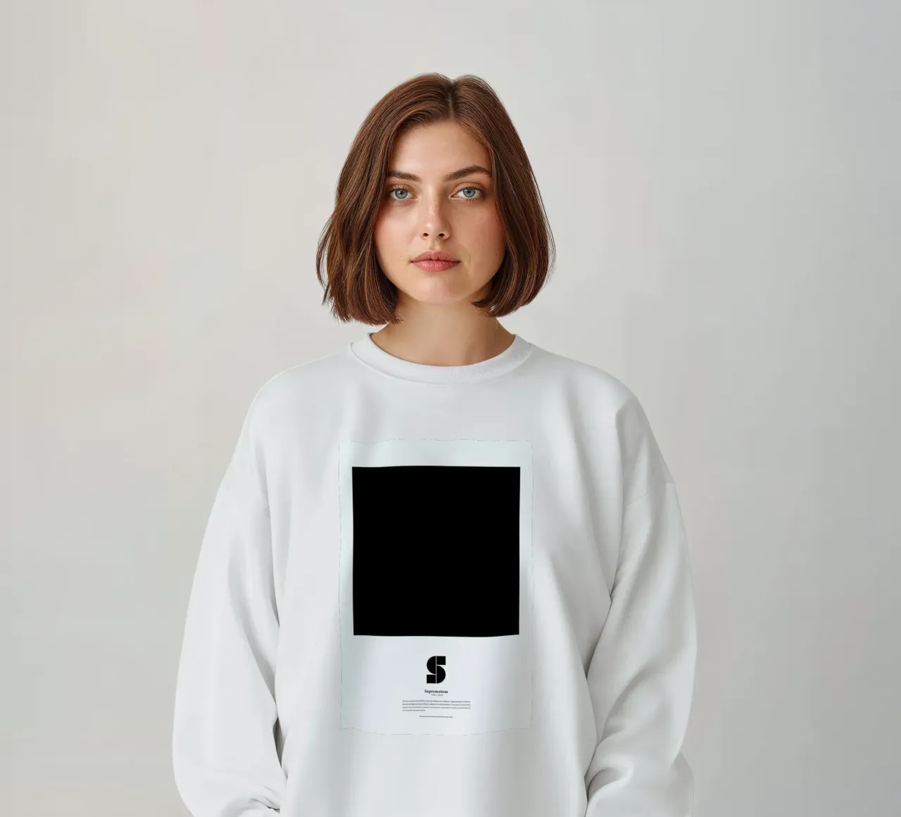 S - Suprematism felpa da The True Type