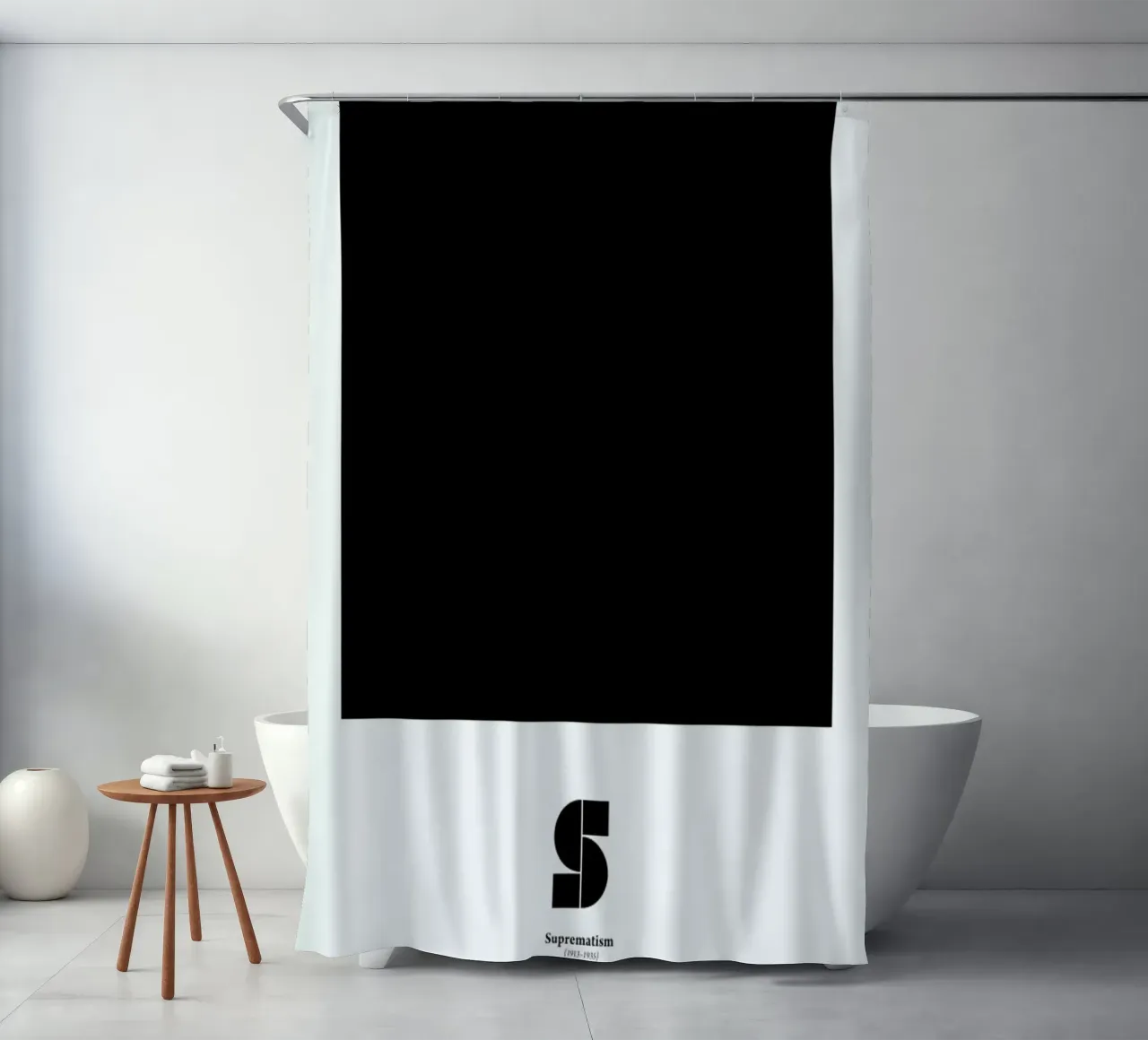 S - Suprematism tenda da doccia da The True Type
