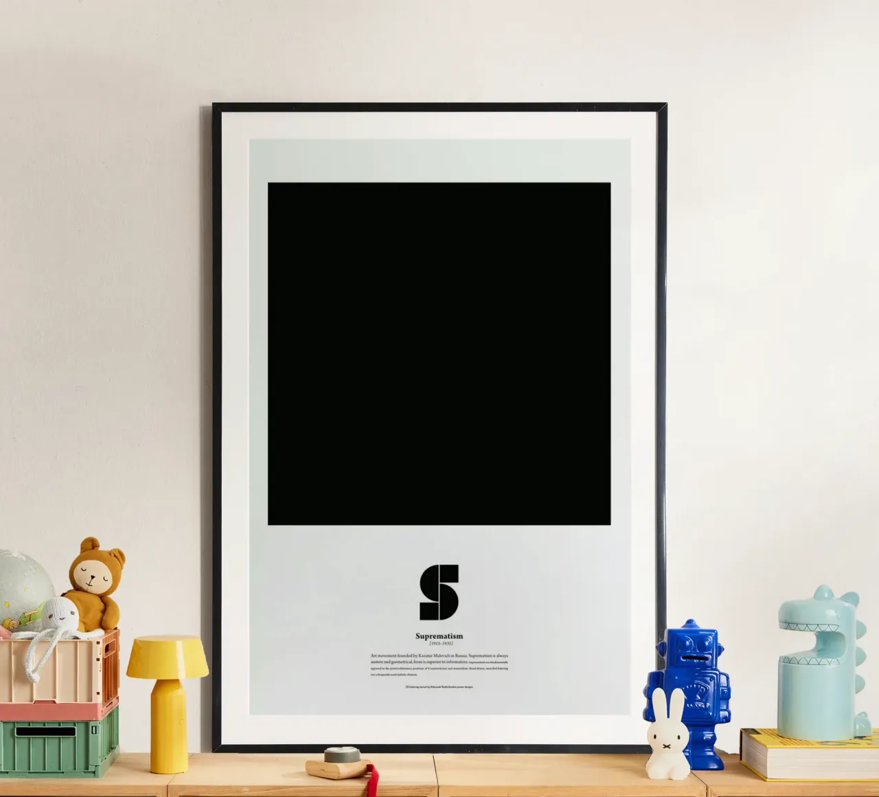 S - Suprematism poster da The True Type