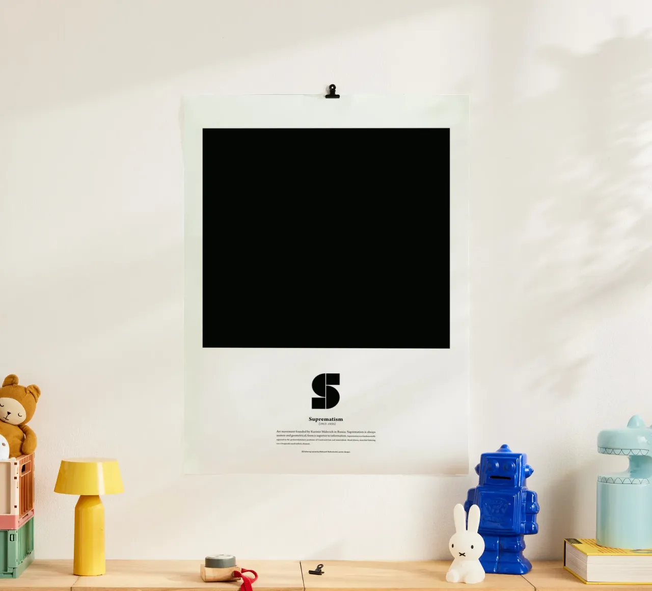 S - Suprematism poster da The True Type