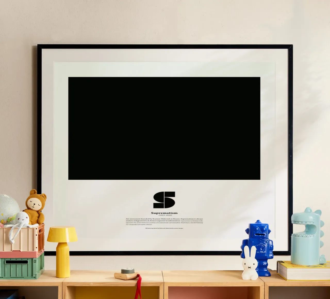 S - Suprematism poster da The True Type