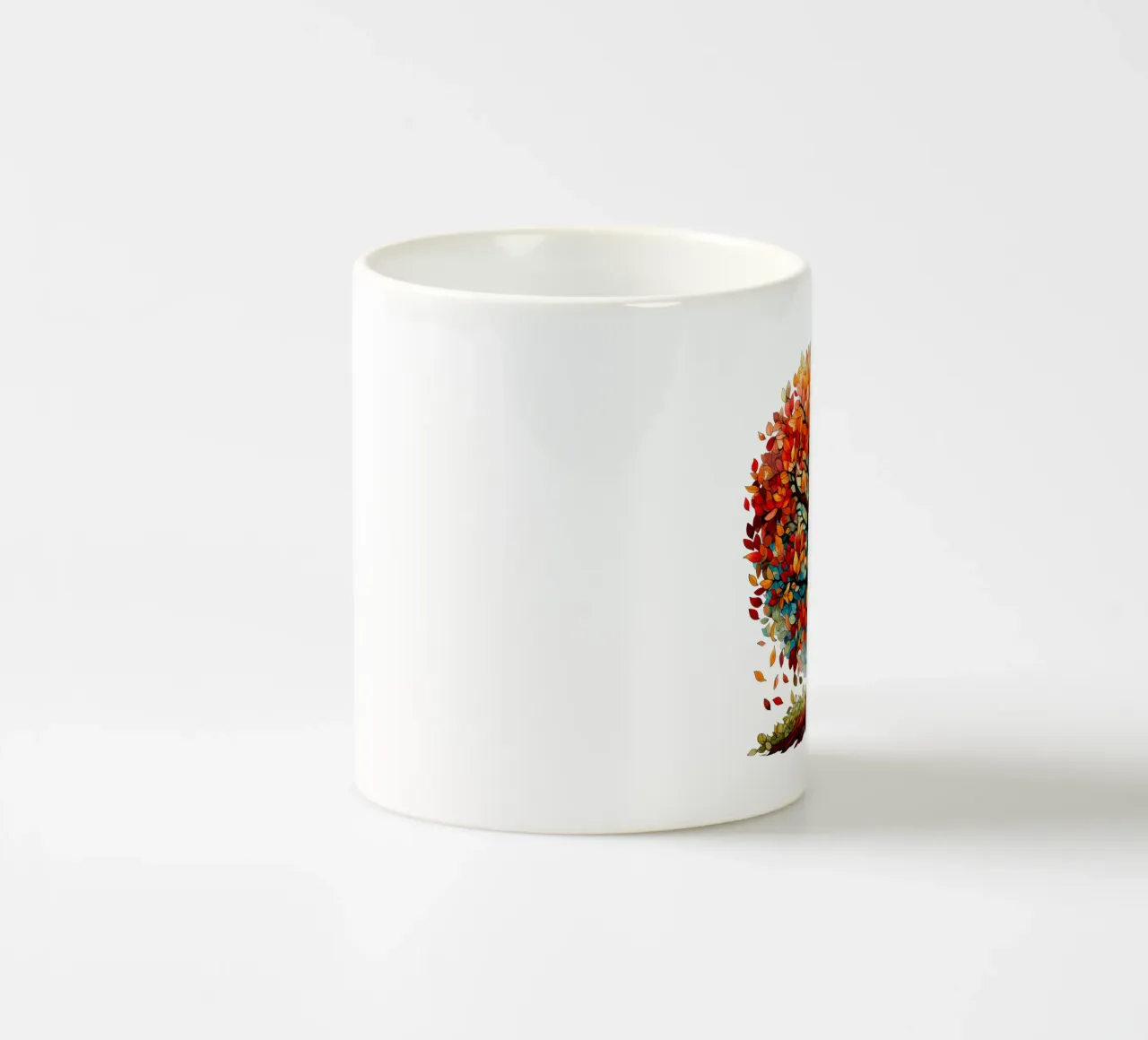 Albero della vita colorato tazza in ceramica da Spiritual Touch