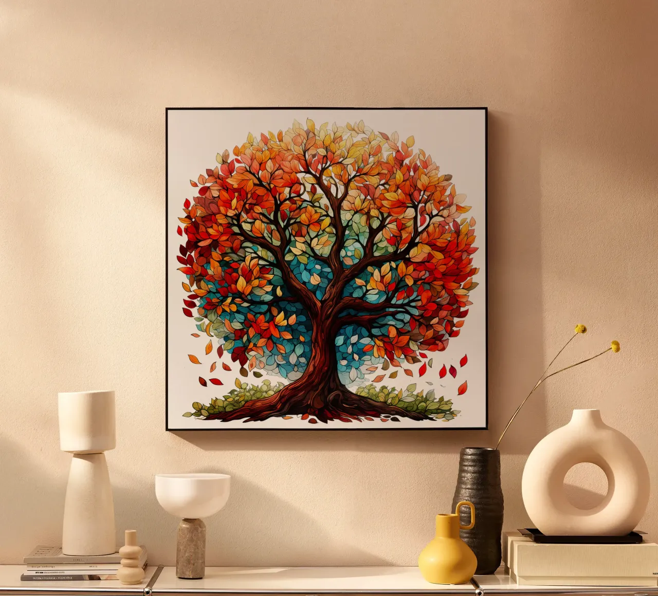 Albero della vita colorato plexiglass da Spiritual Touch