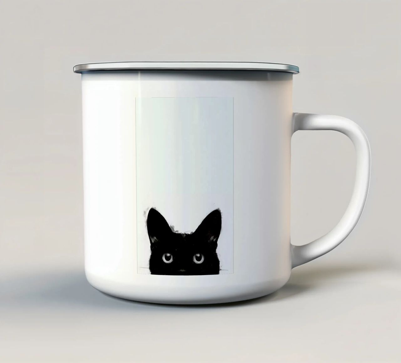 Are You Awake Yet tazza in smalto da Laura Graves