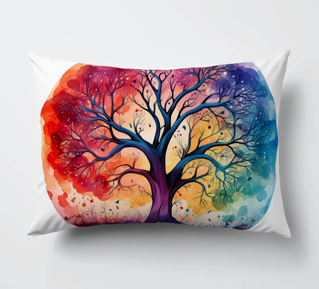 Albero della vita colorato cuscino da Spiritual Touch