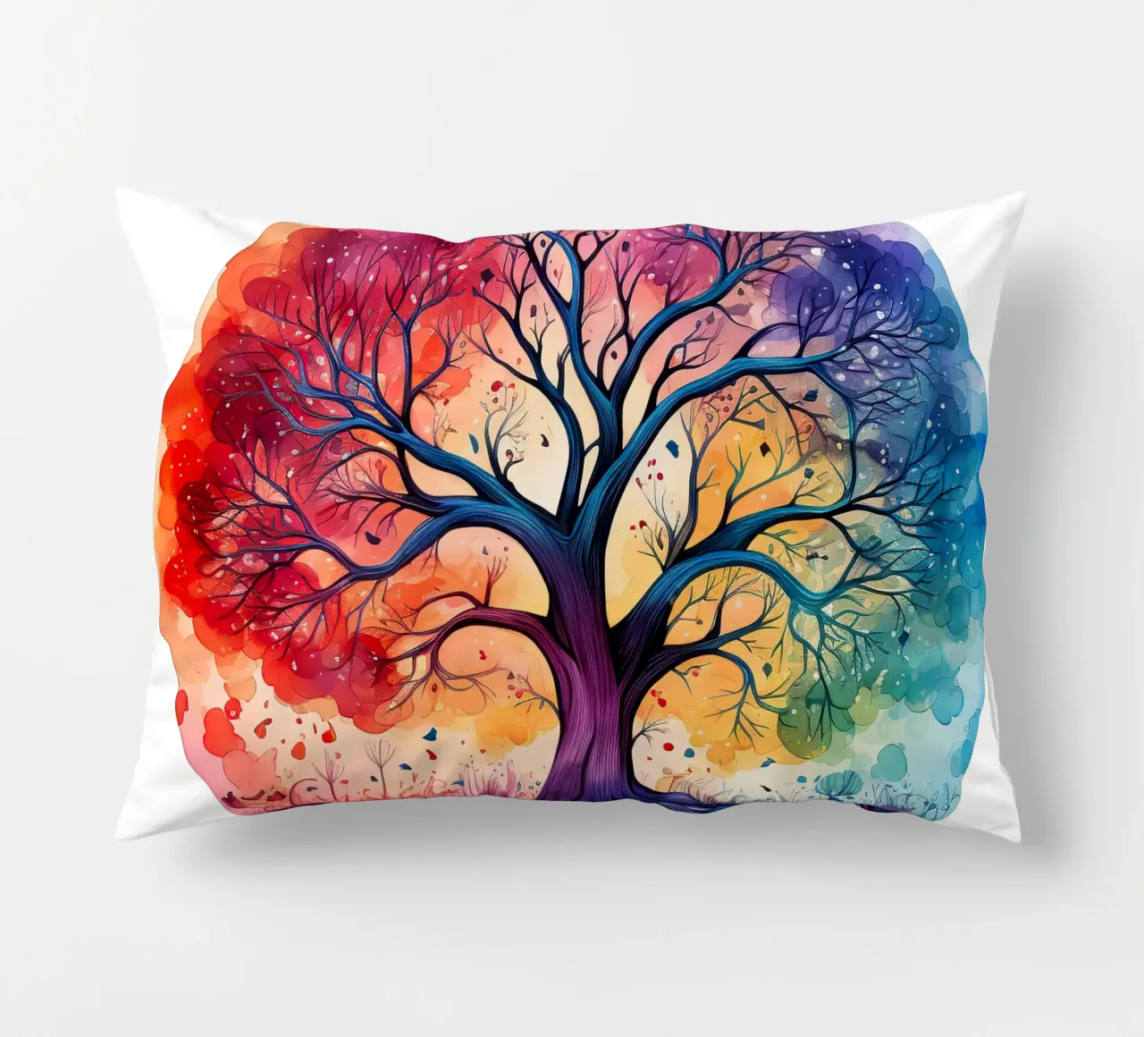 Albero della vita colorato cuscino da Spiritual Touch
