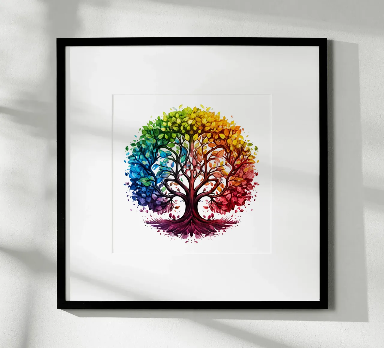 Albero della vita colorato carta hahnemühle da Spiritual Touch