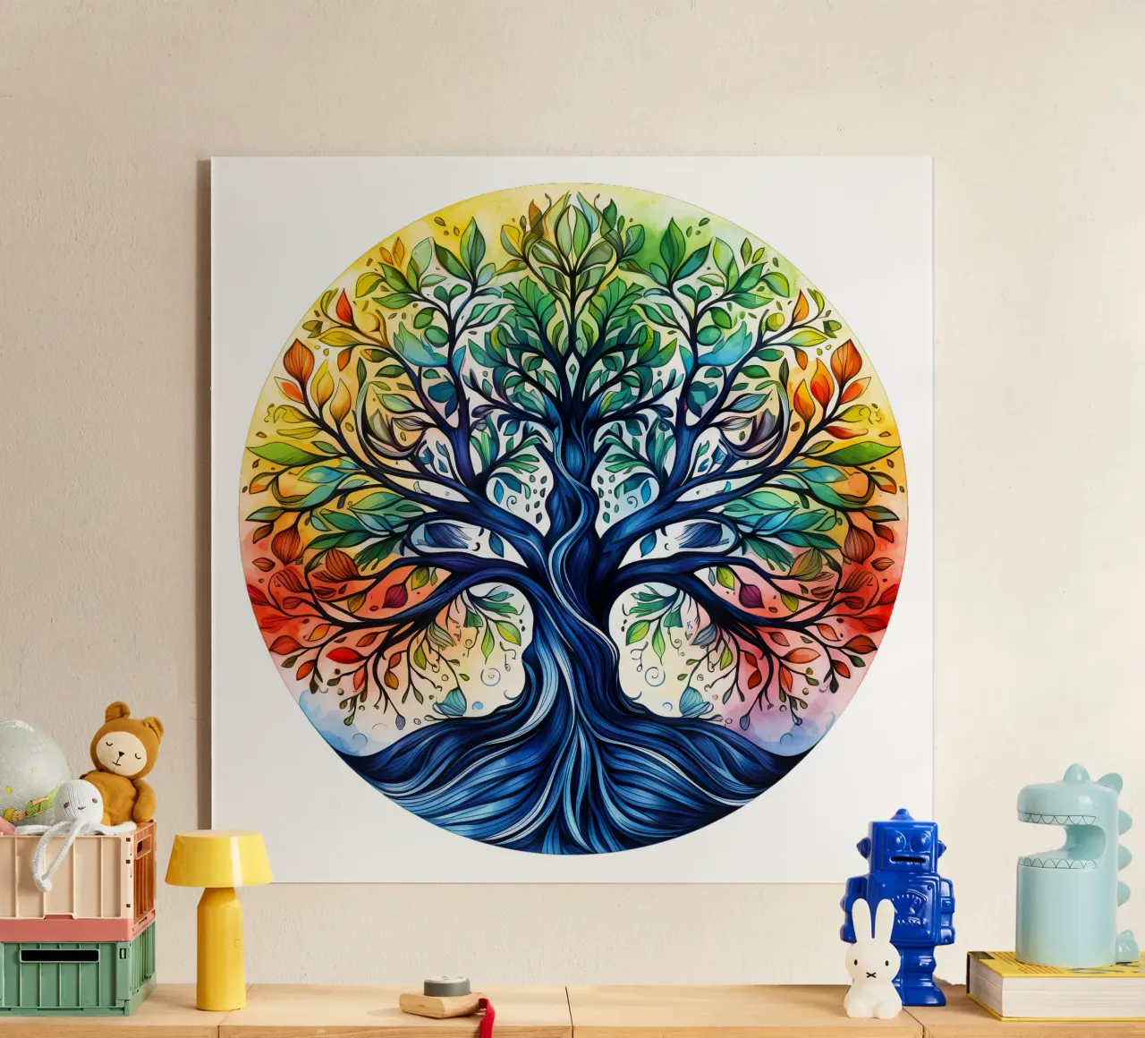 Albero della vita colorato plexiglass da Spiritual Touch
