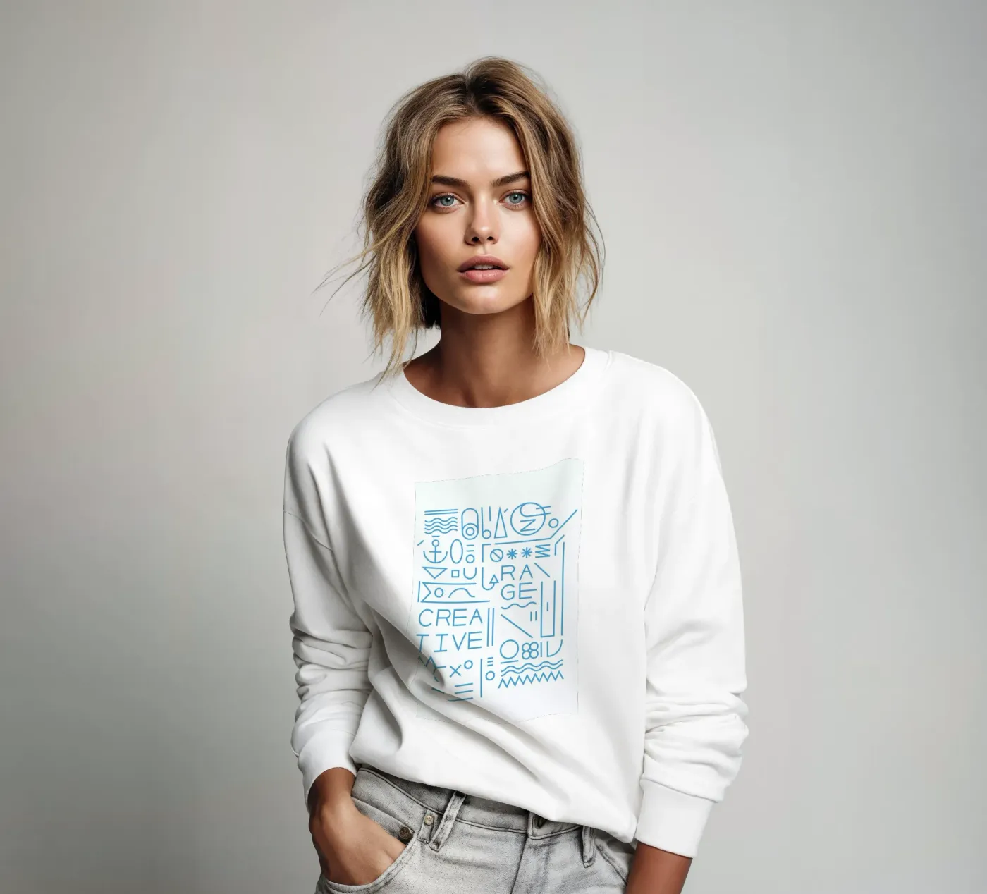 Creative sweatshirt by Tyler Dale