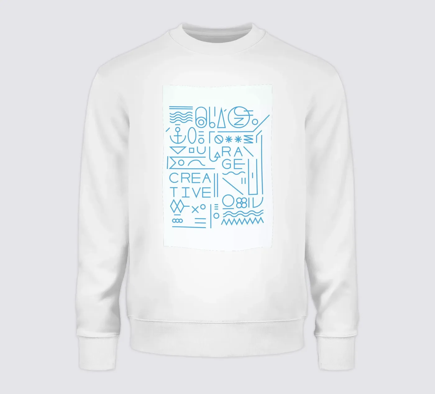 Creative sweatshirt by Tyler Dale