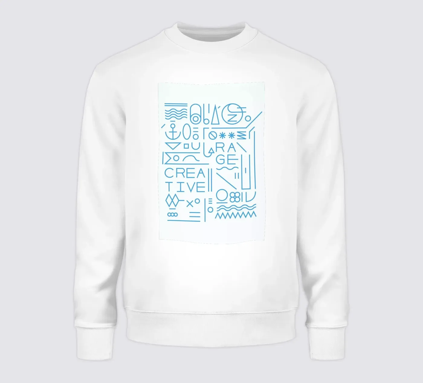 Creative sweatshirt by Tyler Dale