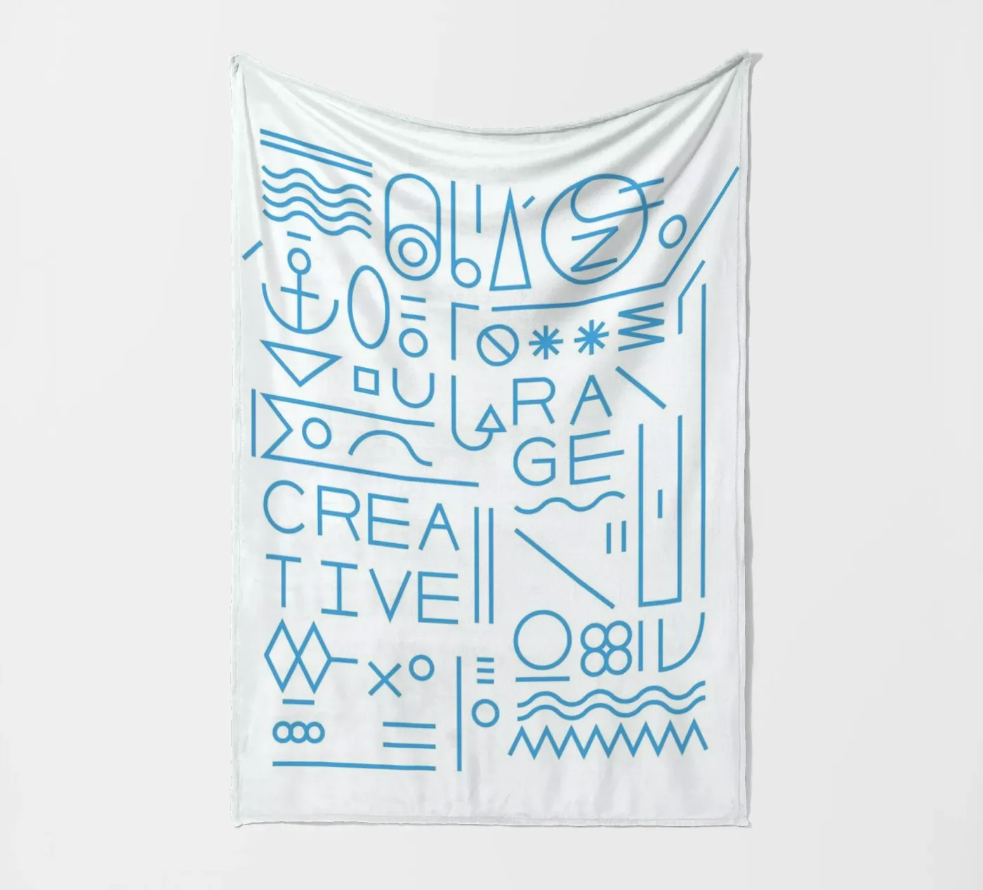 Creative fleece blanket by Tyler Dale