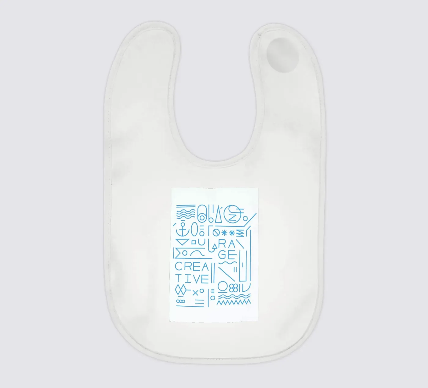 Creative baby bib by Tyler Dale