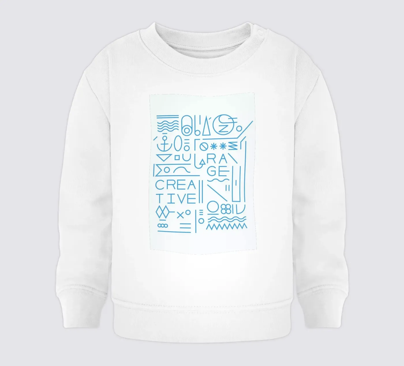 Creative felpa neonato da Tyler Dale