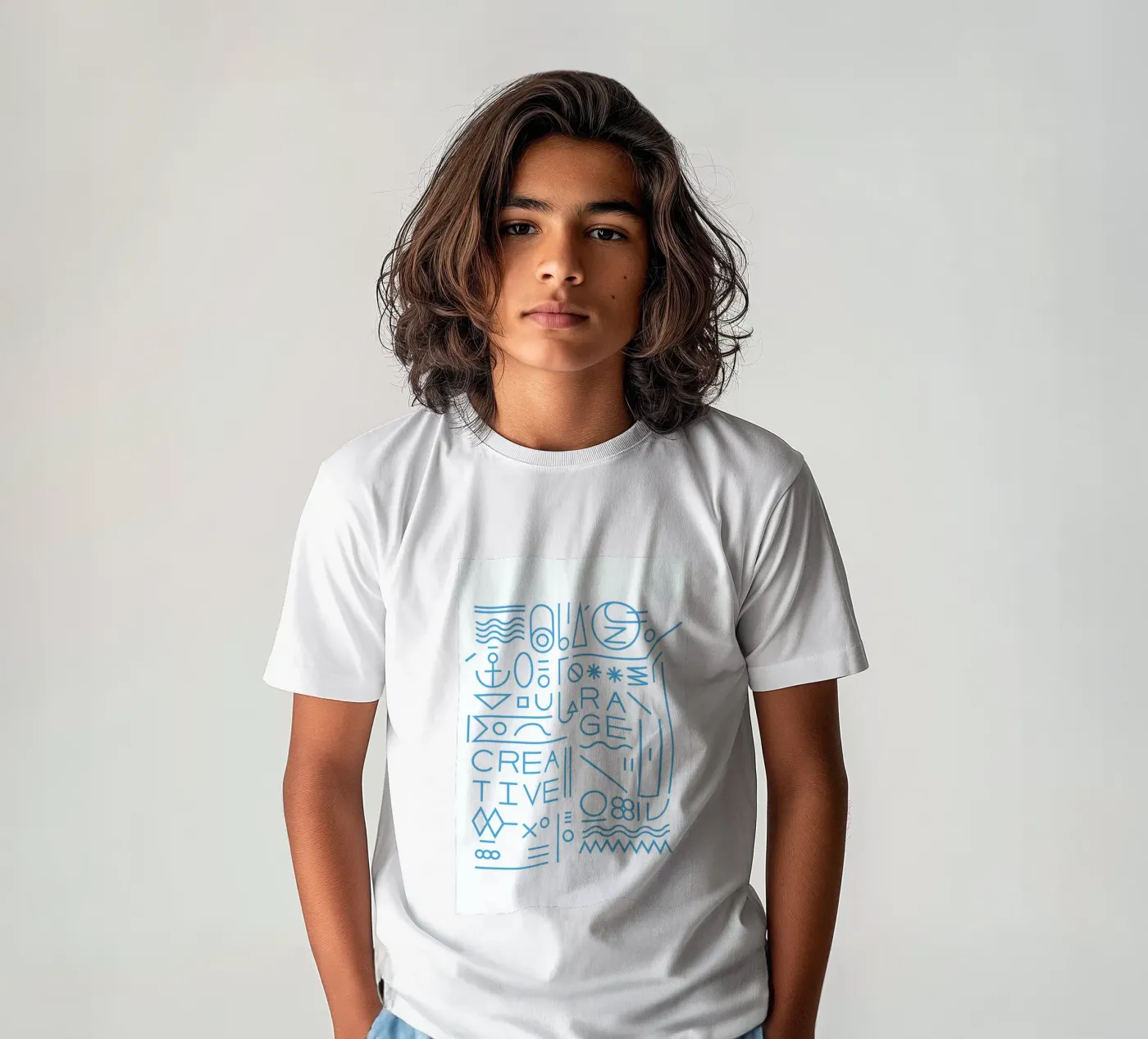 Creative kinder t-shirt van Tyler Dale