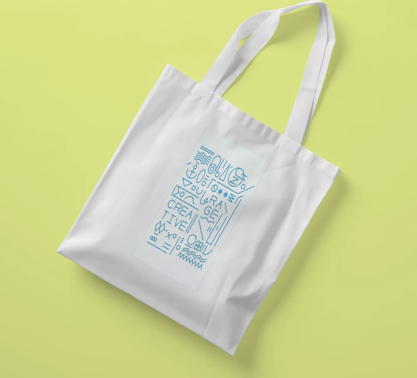 Creative tote bag by Tyler Dale