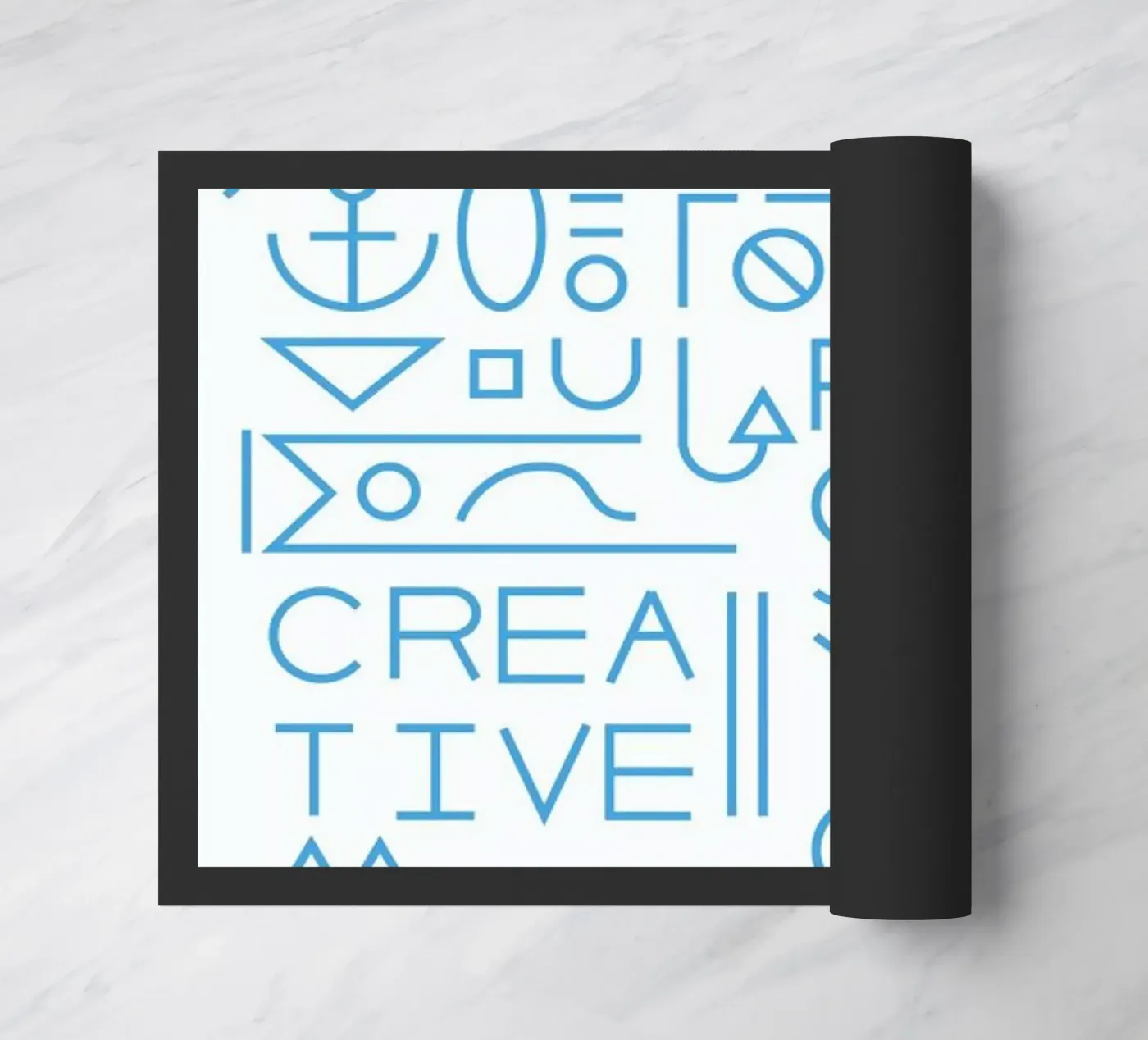 Creative deurmat van Tyler Dale