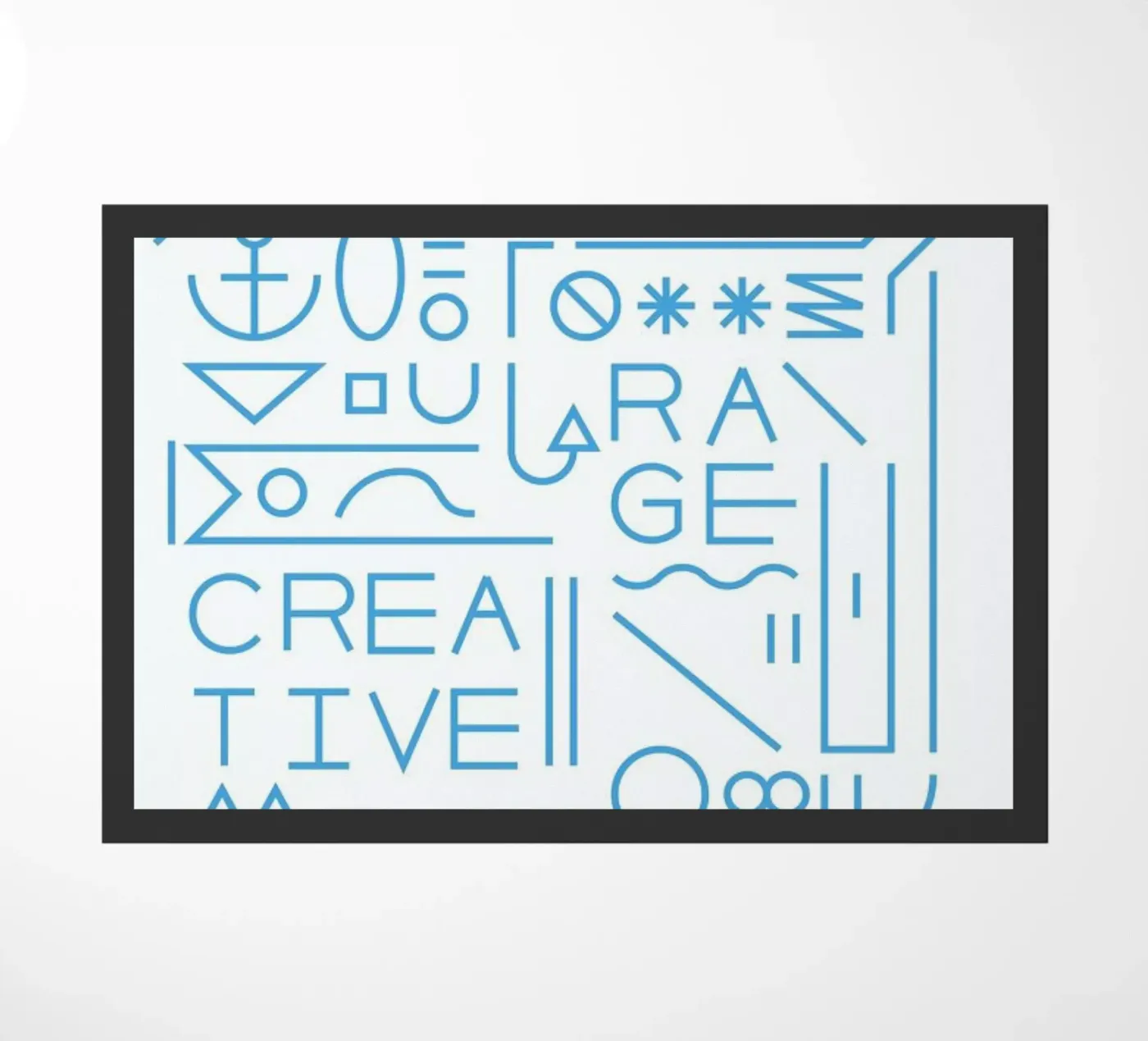 Creative Fußmatte von Tyler Dale