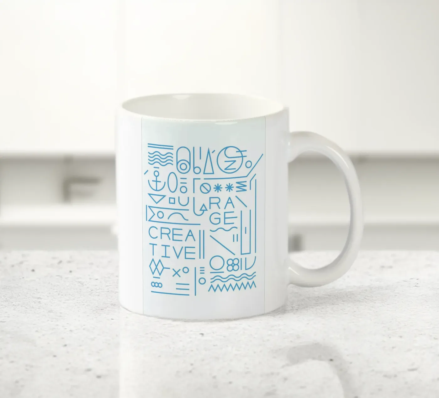 Creative ceramic mug by Tyler Dale