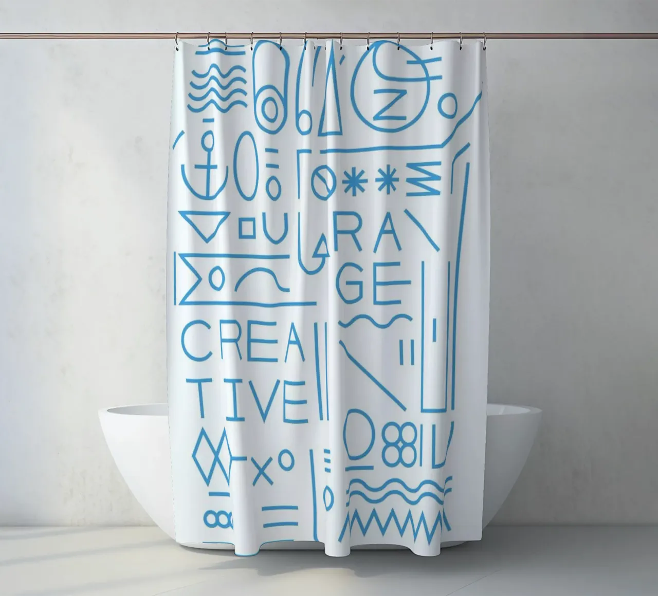 Creative Duschvorhang von Tyler Dale