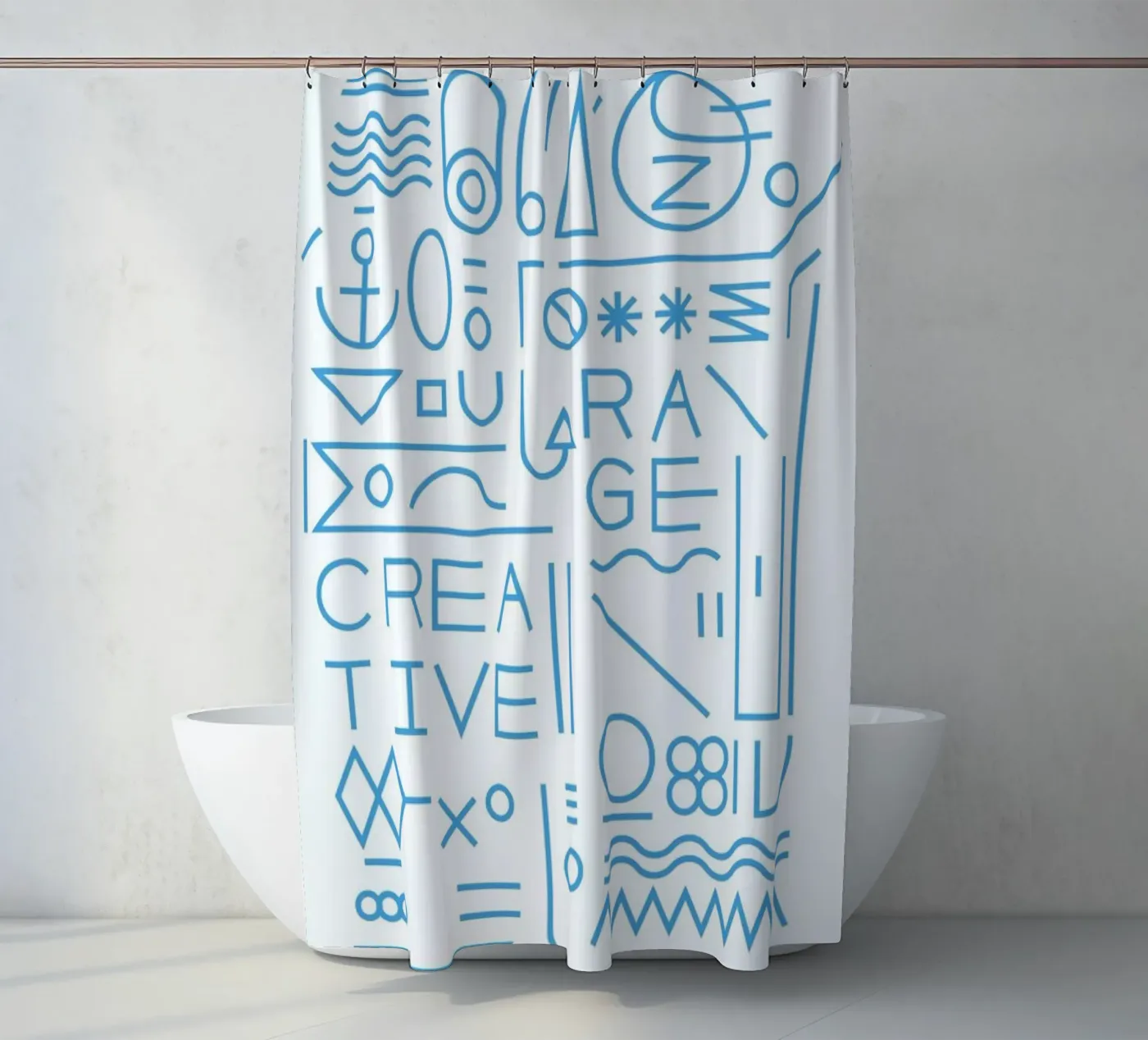 Creative Duschvorhang von Tyler Dale