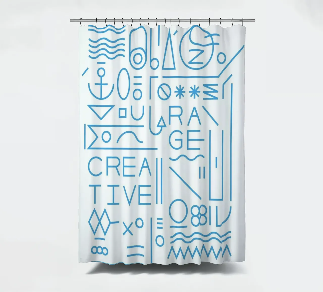 Creative Duschvorhang von Tyler Dale