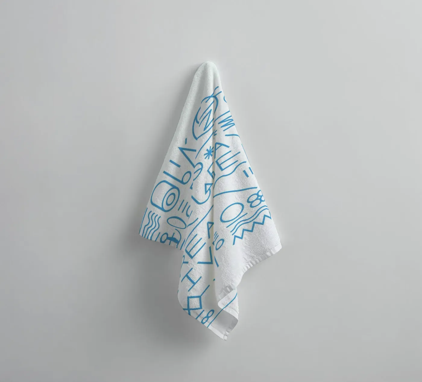 Creative badhanddoek van Tyler Dale