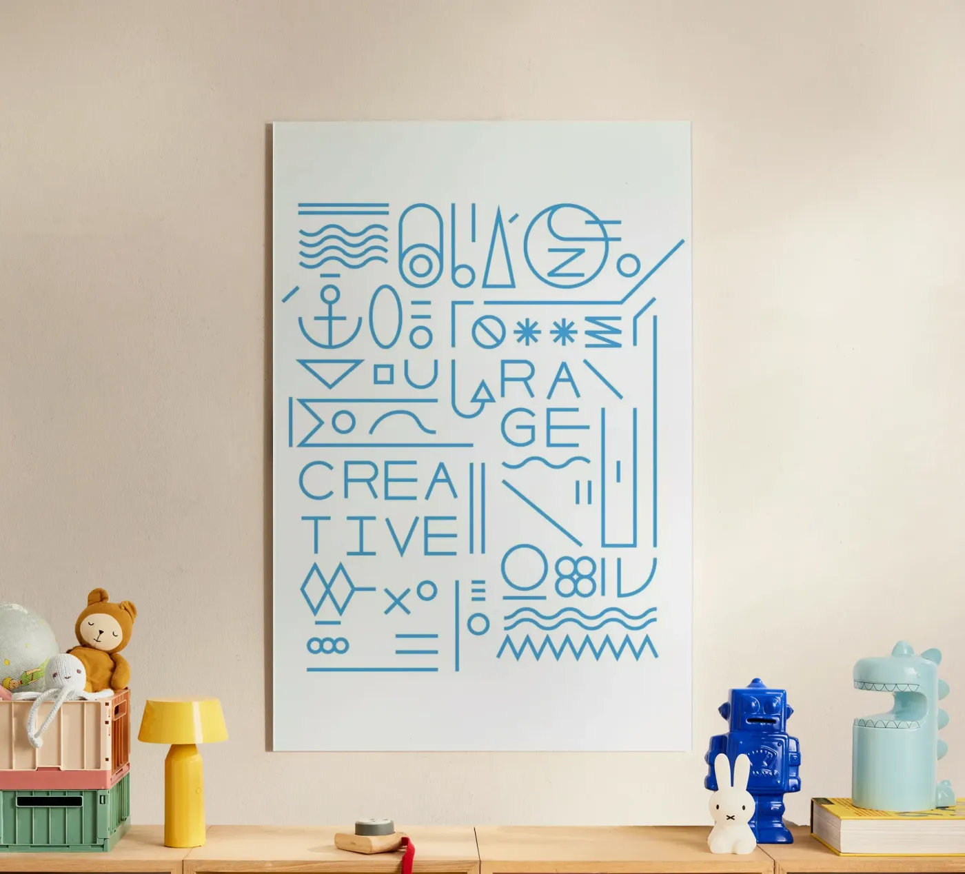 Creative acryl van Tyler Dale