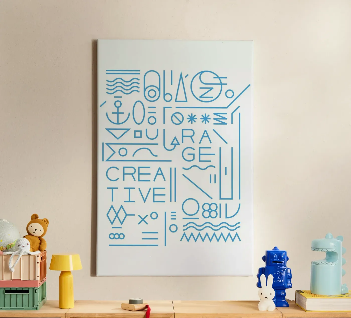 Creative canvas van Tyler Dale
