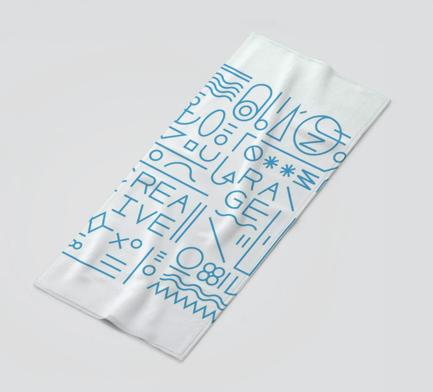Creative beach towel by Tyler Dale