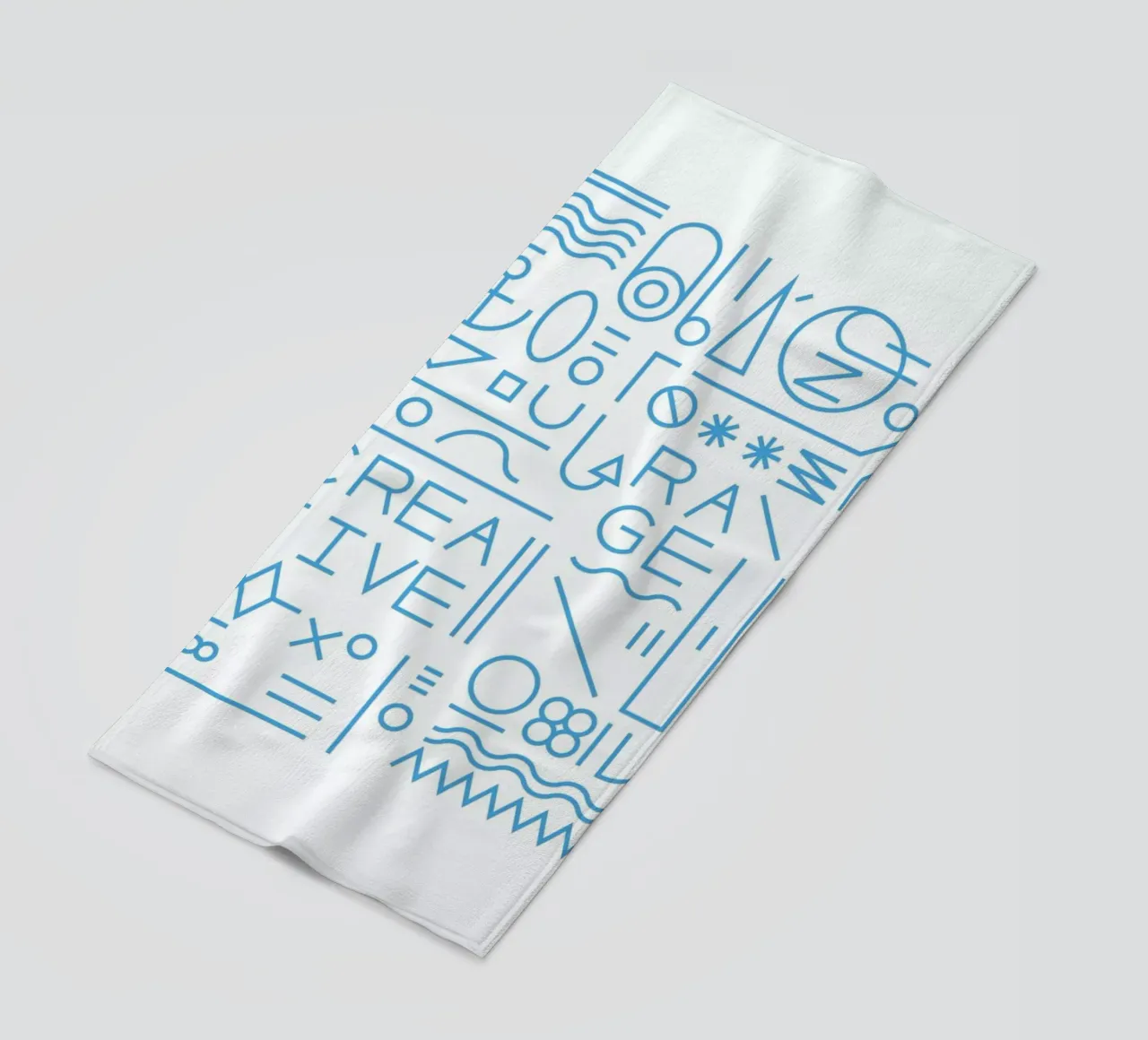 Creative Strandtuch von Tyler Dale